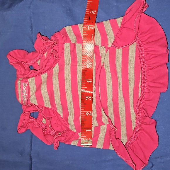 Simplydog XS Pet Apparel Pink Silver Biker Babe Ruffled Cap.. Adorable - Picture 7 of 9